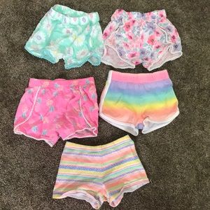 Girls 3T shorts lot